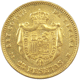 Pre-Owned Spanish 25 Pesetas Gold Coin - Mixed Dates