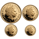 Pre-Owned 2007 UK Sovereign Proof Gold 4-Coin Collection