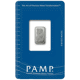 Pre-Owned PAMP Suisse Fortuna 1g Palladium Bar - Certificated