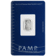 Pre-Owned Pamp Suisse Fortuna 1g Platinum Bar