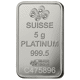 Pre-Owned PAMP Suisse Fortuna 5g Platinum Bar