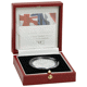 Pre-Owned 2004 UK Entente Cordiale Crown Piedfort Proof Platinum Coin
