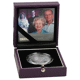Pre-Owned 2007 UK Diamond Wedding Proof Platinum Crown Coin - VAT Free