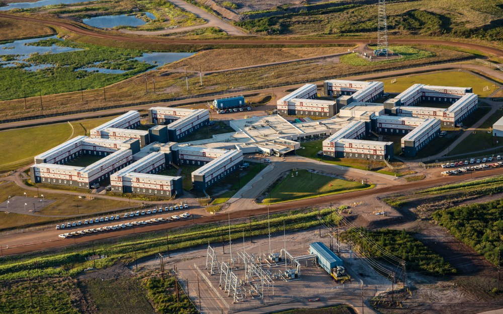 A large facility from a distance