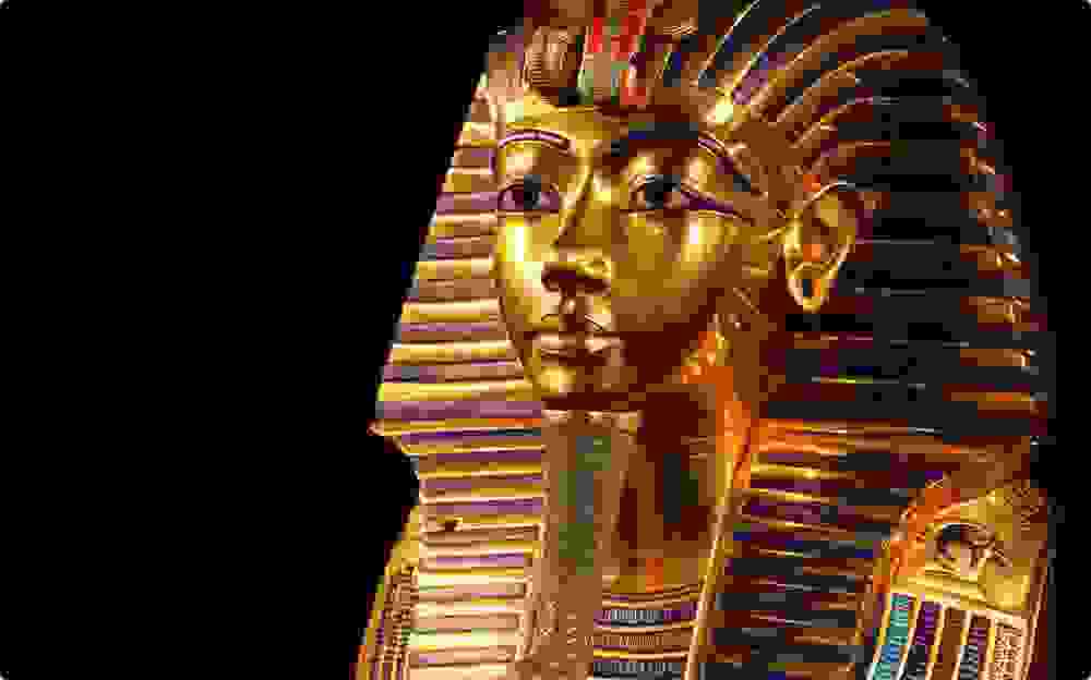 Tutankhamun's death mask